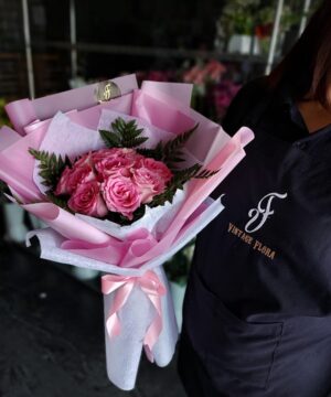 Pink Rose Bouquet