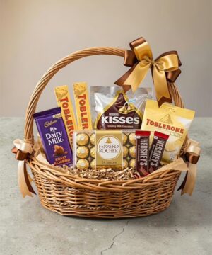 Assorted Chocolate Lover Basket