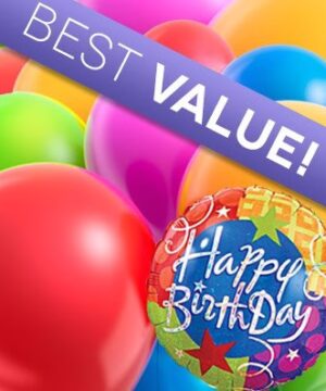 Florist Designed Birthday Balloon Bouquet