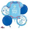 Bouquet Shower With Love Boy Balloon Bouquet
