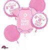 Bouquet Shower With Love Girl Balloon Bouquet