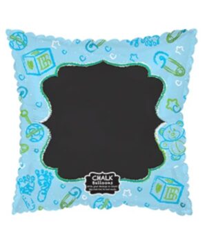 Baby Blue Chalk balloons