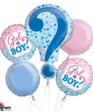 Gender Reveal Balloon Bouquet