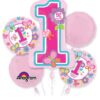 Sweet Birthday Girl Balloon Bouquet