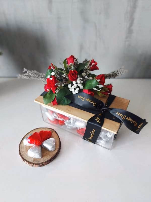 Crushed Crepe Hearts