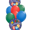 Super Dad Birthday Balloon Bouquet