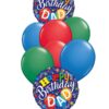 Super Dad Birthday Balloon Bouquet