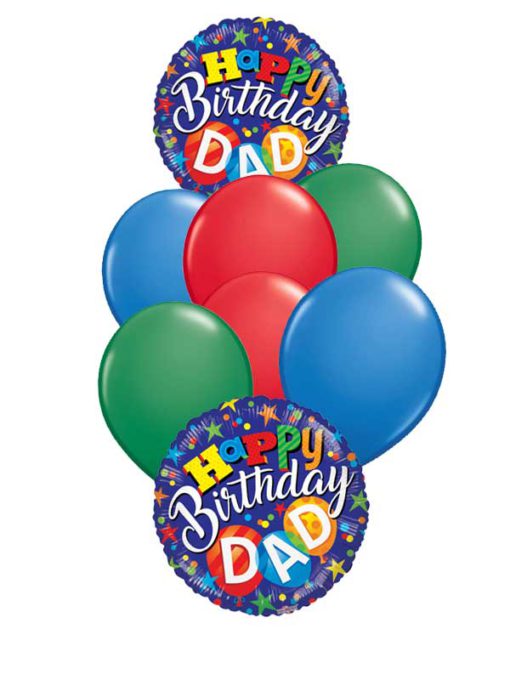 Super Dad Birthday Balloon Bouquet