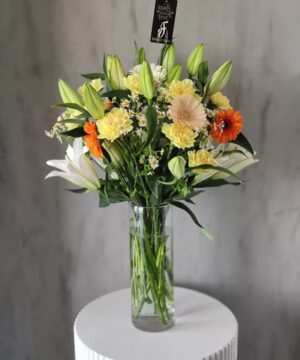 Yellow Bud Vase