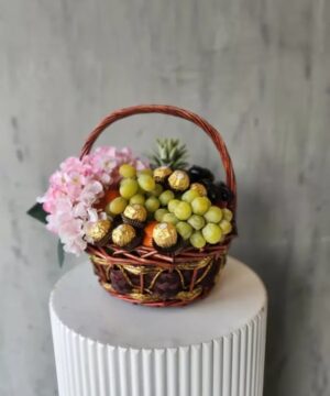 3Fs - Flower, Fruit and Ferrero Hamper