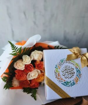 Bateel Qamara With Flowers