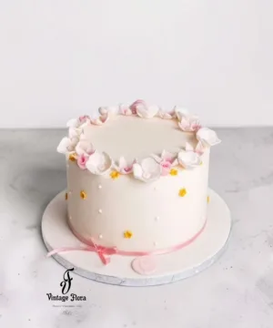 Sweet Drop Theme Cake & Flowers