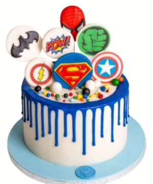 a-venger-theme-cake