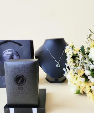 Green Diamond Necklace