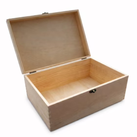Wooden Box Closed
